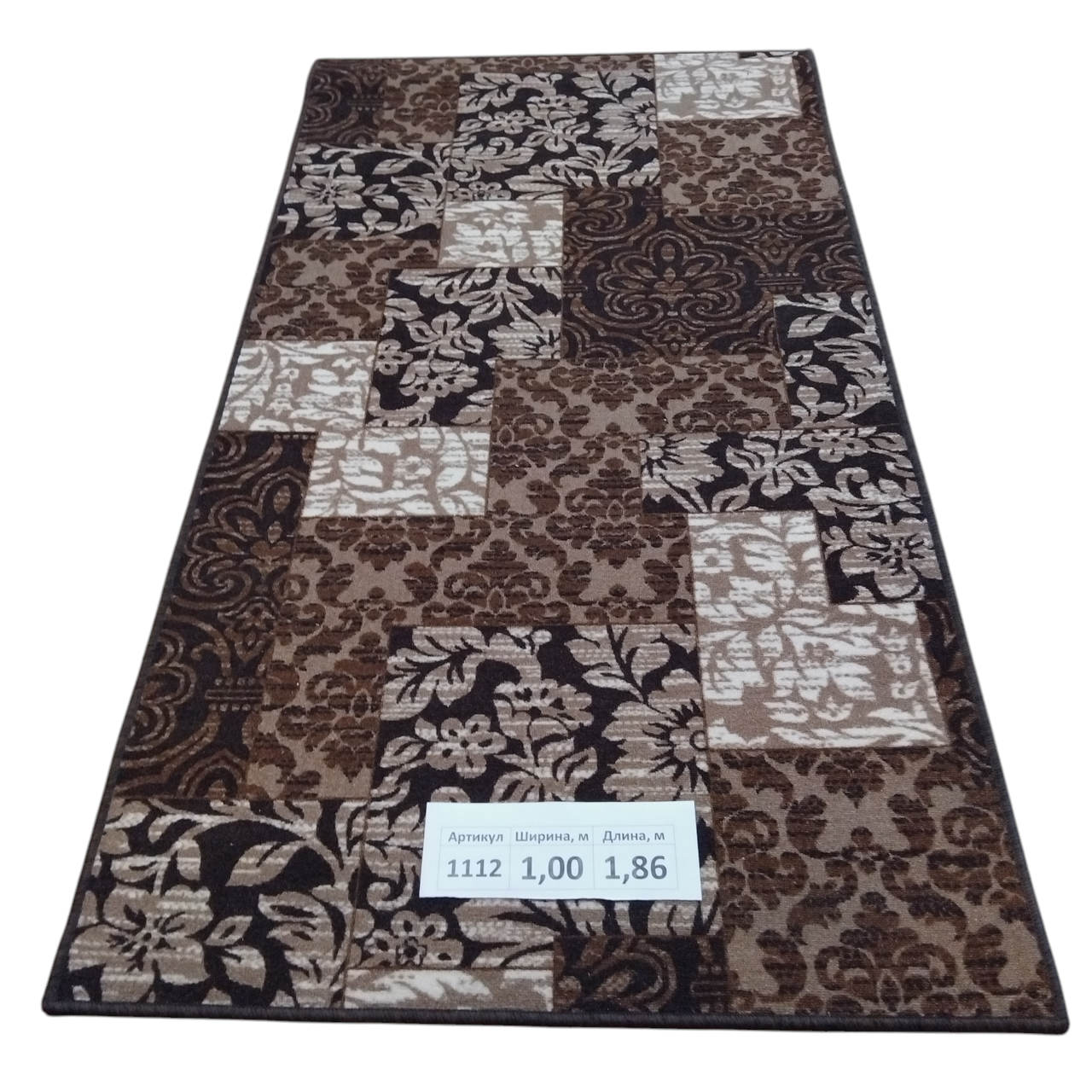 Килим на повстяній основі Dinarsu Print 11112 100х186 см, фото 1