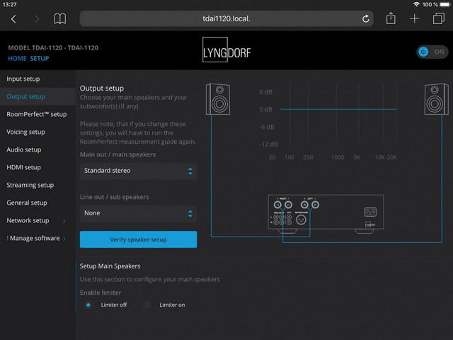 Lyngdorf TDAI-1120 Lyngdorf TDAI-1120