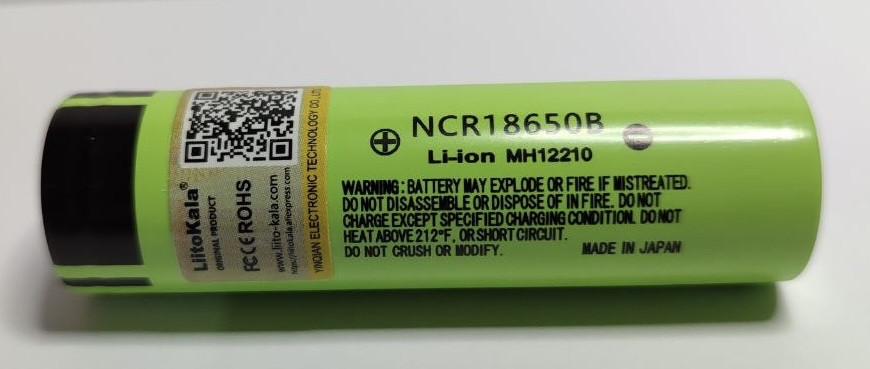 Аккумулятор LiitoKala 18650 Lii 34B 3400 mAh li-ion 3.7V