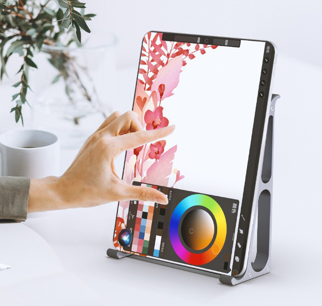 Подставка для ноутбука/планшета Orico металлическая Темно серая Подставка для ноутбука/планшета Orico металлическая Темно серая