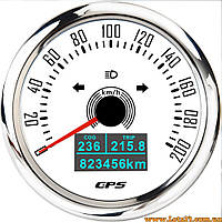 GPS спідометр 85MM для авто мотоцикла човна з підсвіткою поворотів одометр водостійкий антивібраційний 9-32V швидкість 0-200KM