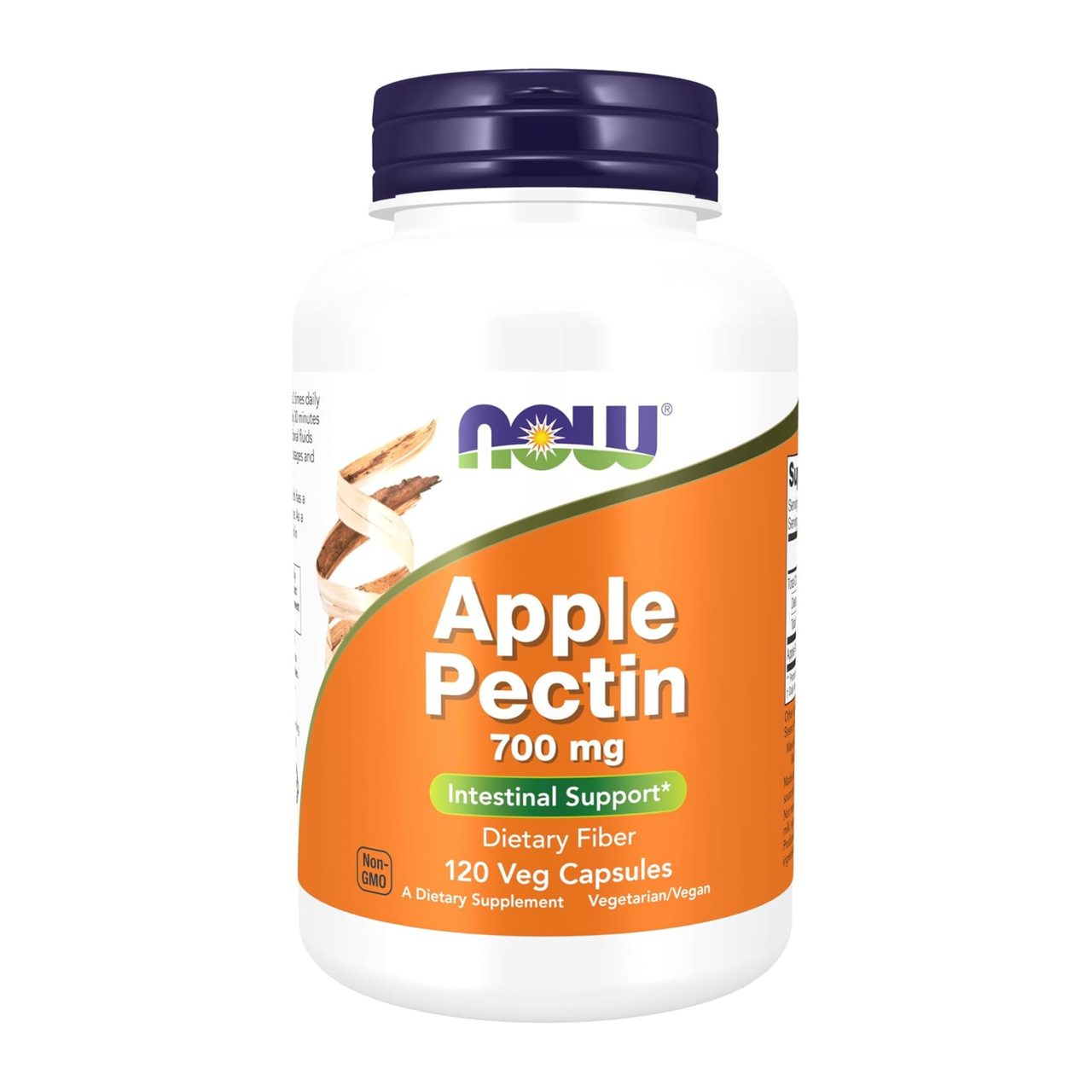 Яблучний пектин Now Foods Apple Pectin 700 мг 120 капсул