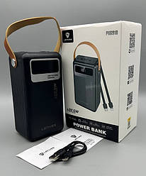 Портативний зарядний пристрій Power bank LENYES PX691D 60000 mAh PD 22.5 W (реальна ємність)