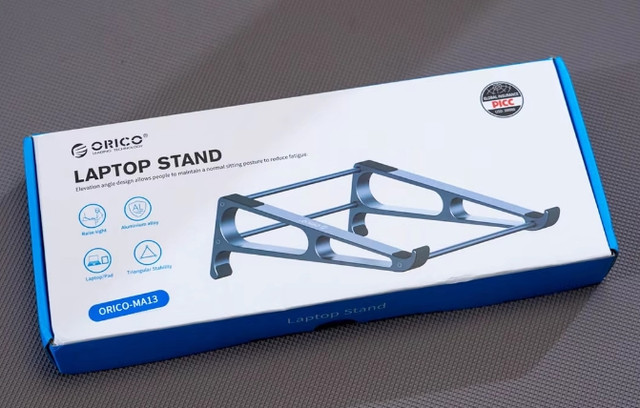 Подставка для ноутбука/планшета Orico металлическая Темно серая Подставка для ноутбука/планшета Orico металлическая Темно серая