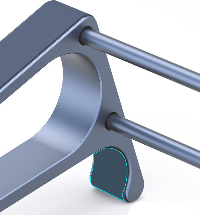 Подставка для ноутбука/планшета Orico металлическая Темно серая