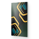 Металокерамічний дизайн-обігрівач UDEN-700 "Смарагд", фото 2