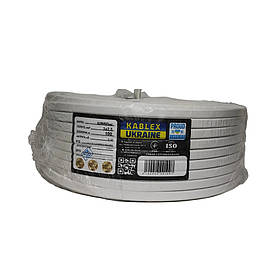 Провід Каблекс Україна білий ШВВП 3х2,5