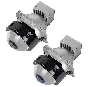 LED світлодіодні лінзи (під штатні лінзи) Sigma Bi-LED SUPER X2 3.0» (2 шт.), фото 3
