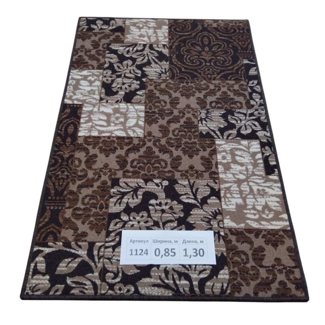 Килим на повстяній основі Dinarsu Print 11124 85х130 см