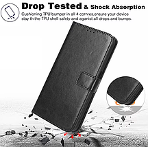 Чохол книжка Book case для Xiaomi Redmi Note 12S / золотистий, фото 4