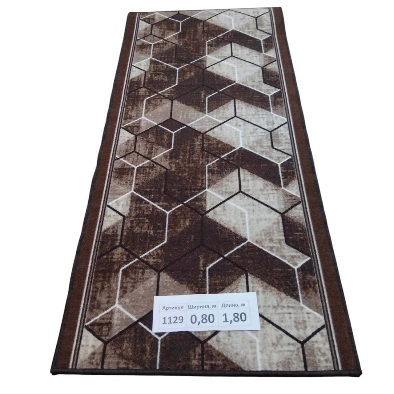 Килим на повстяній основі Dinarsu Print 11129 80х180 см