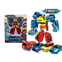 Трансформер "Тобот Кватан" 4в1 (CP108) "Tobot Quatran"