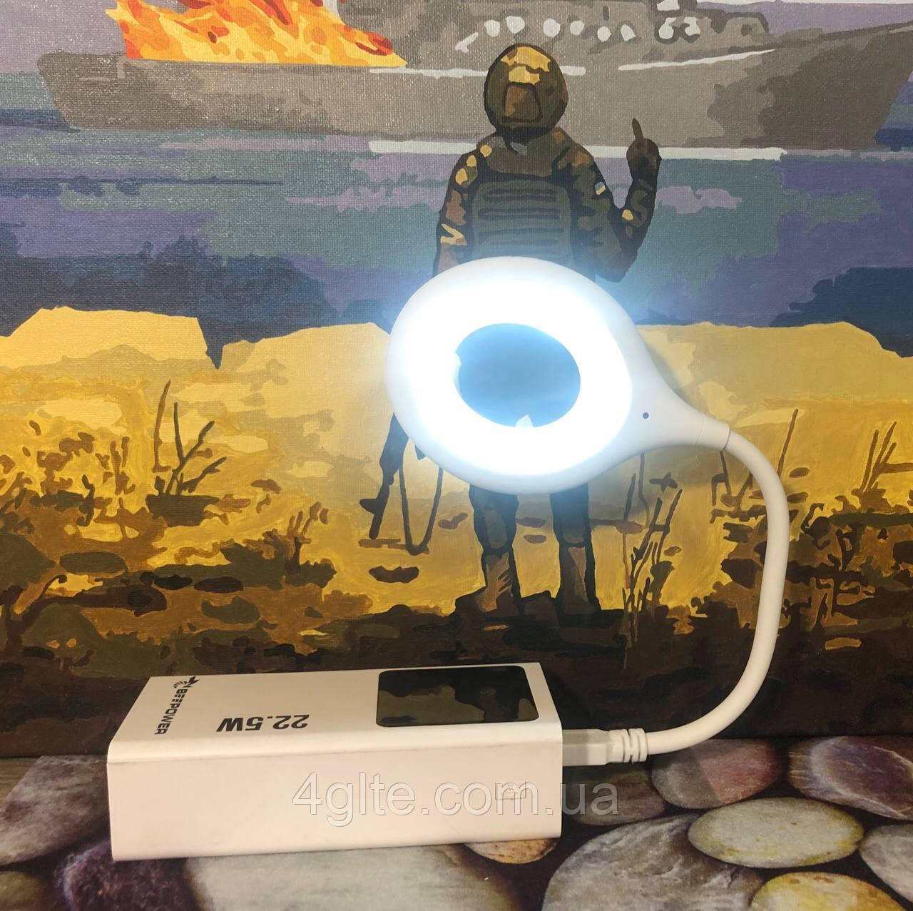 Розумна USB-лампа з голосовим керуванням LK-50, фото 1