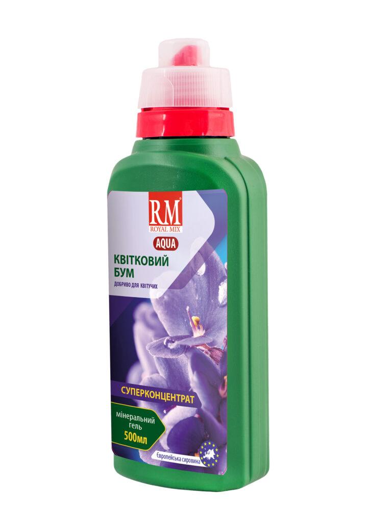 Мінеральне добриво гель концентрат 5-6-7 Royal Mix Aqua Квітковий Бум