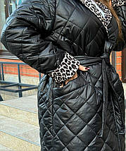 Зимове пальто плащівка батал, фото 5