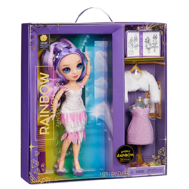 Лялька Rainbow high Fantastic fashion Віолетта