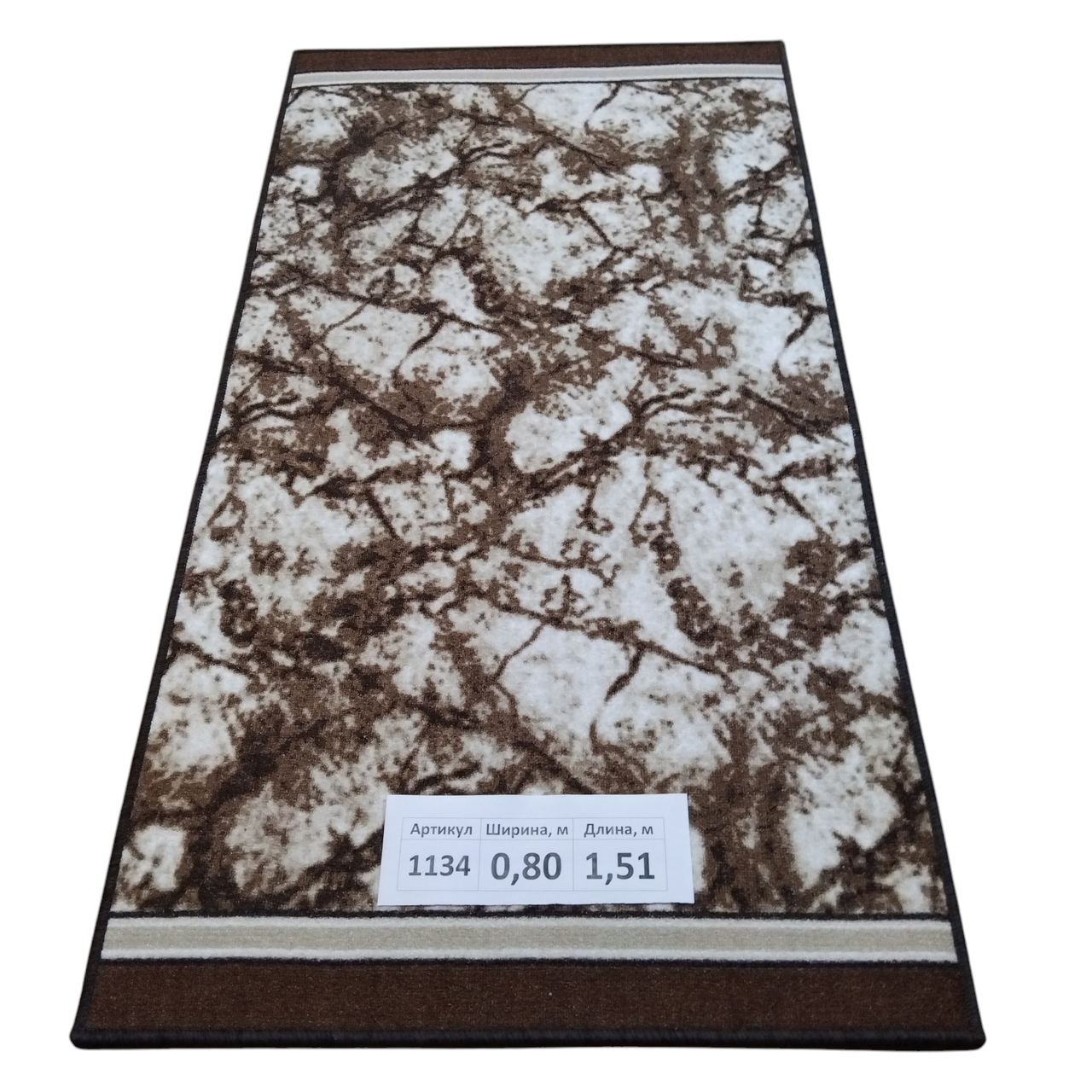 Килим на повстяній основі Dinarsu Print 11134 80х151 см