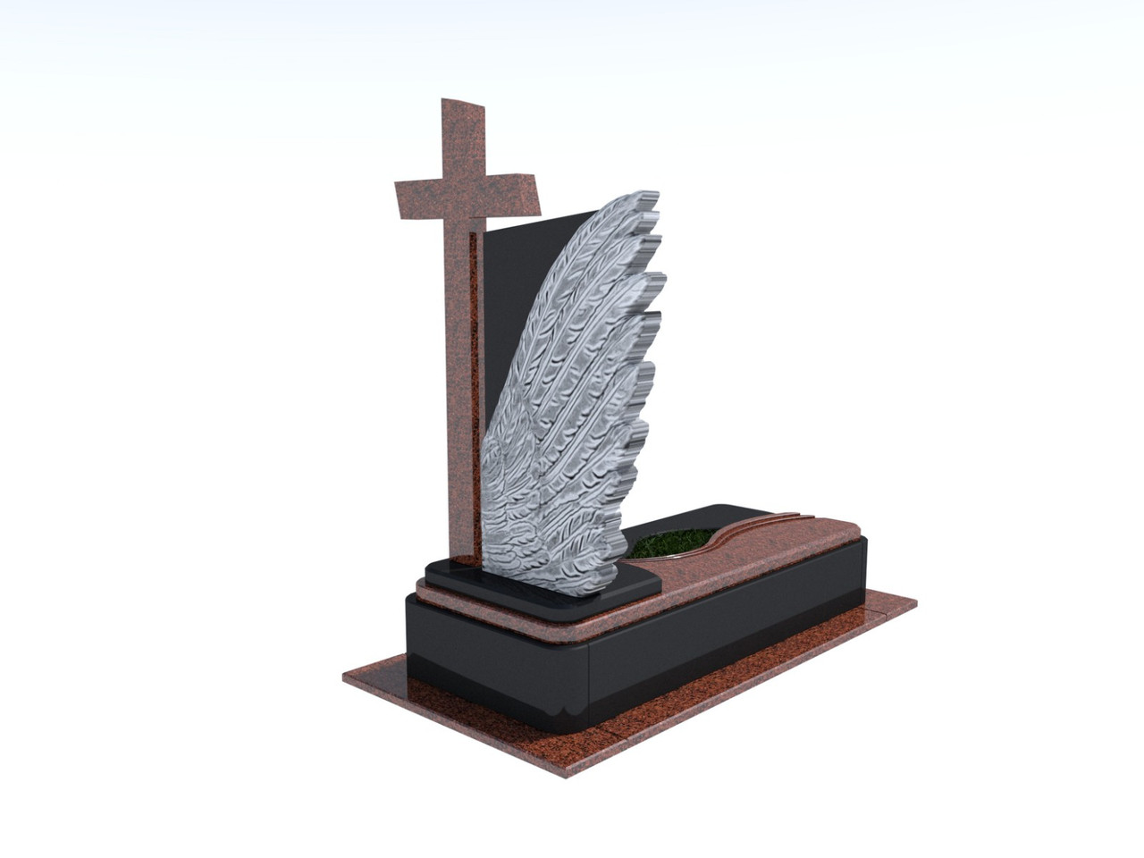 Пам'ятник 3D модель 31