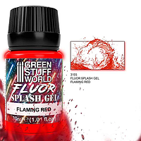 Гель що імітує полум'я Green Stuff World - 30ml - Flaming Fluor Red