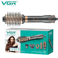 Фен-щітка для волосся 6 в1 VGR V491