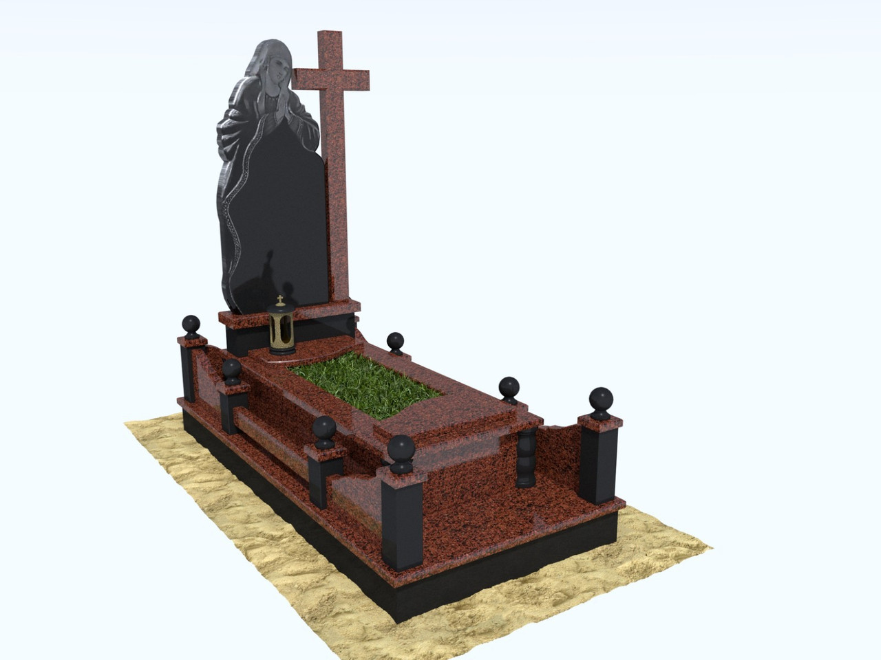 Пам'ятник 3D модель 33