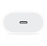 Мережевий зарядний пристрій для Apple iPhone iPad 20W Блок швидкого заряджання USB-C Power Adapter Type-C, фото 5