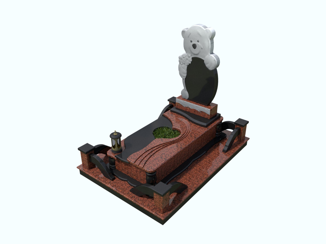 Пам'ятник 3D модель 36
