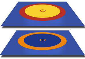 Килим борцовський (12х12м), товщина 50 мм