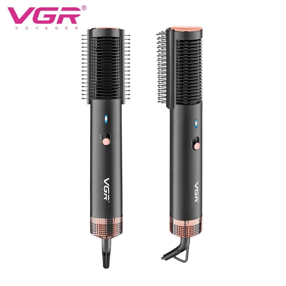 Фен-щітка VGR V-490 - професійний стайлер 2 в 1 для укладання та завивки локонів.