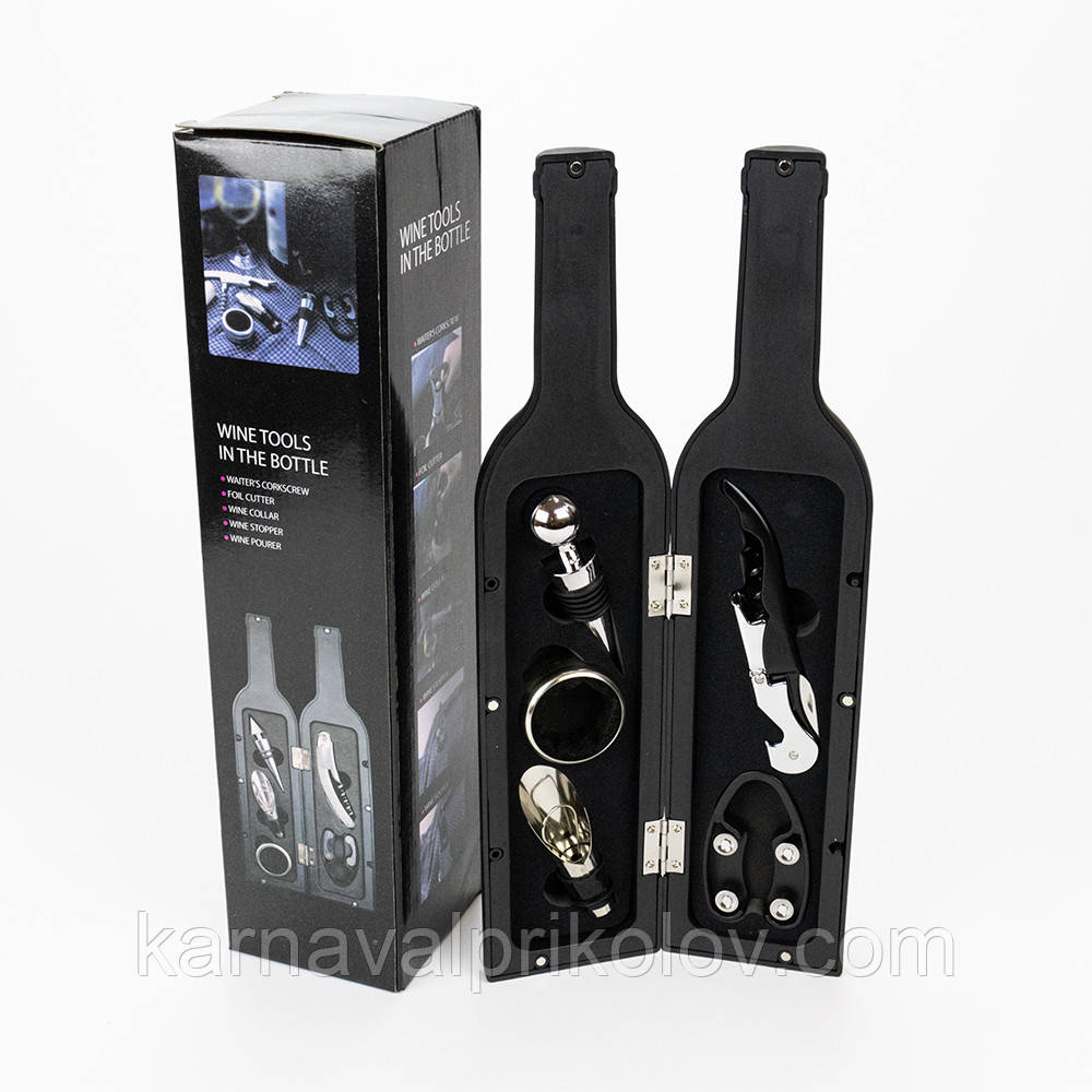 Подарунковий набір сомельє для вина 5 в 1