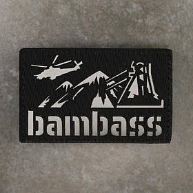 Шеврон Бамбасс bambass Лазеркат 8*5 см