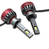 Світлодіодні Led Лампи H1 KELVIN FSeries - 8000Lm - 6000K для головного світла - Рік гарантії, фото 8