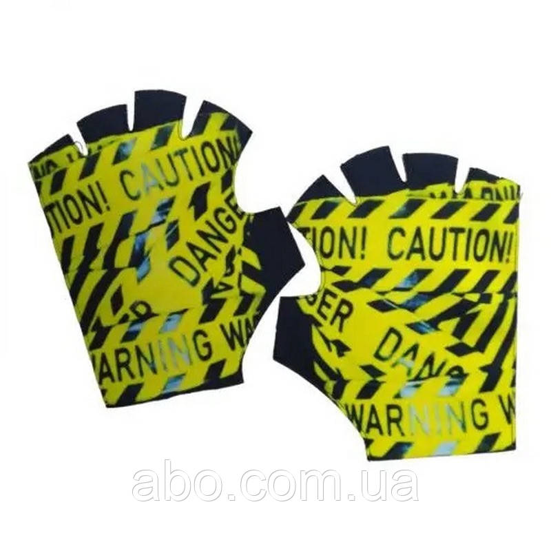 Ігрові рукавички "Caution! -Осторожно!" GLO-C