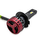 Автолампи Led h7 Kelvin Fseries автолампи 8000Lm 6000K 40W Гарантія, фото 5