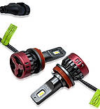 Авто лампи H11 LED KELVIN FSeries - 8000Lm - 6000K для головного світла - Рік гарантії, фото 6