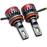 Світлодіодні LED-лампи H11 для Honda Accord 9 KELVIN 40 W 6000 K 8000 Lm, фото 7