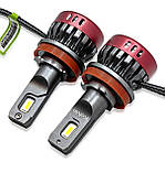 Авто лампи H11 LED KELVIN FSeries - 8000Lm - 6000K для головного світла - Рік гарантії, фото 4