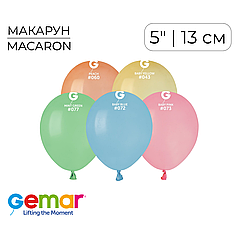 GEMAR-ДЖ 5" A50 Макарун Асорті | Macaron Assorted (100шт)