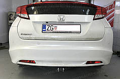 Фаркоп Honda Civic IX 2011-2015 (Хонда Сівік 9 хетчбек) Швидкознімний автомат на ручці