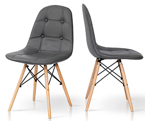 Стілець обідній Джастін шкірзамінник (ВОХ-4) Мікс Меблі купити в Одесі, Україні