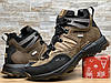Спортивні шкіряні черевики, кросівки термо Salomon Contagrip Gore-Tex, фото 6