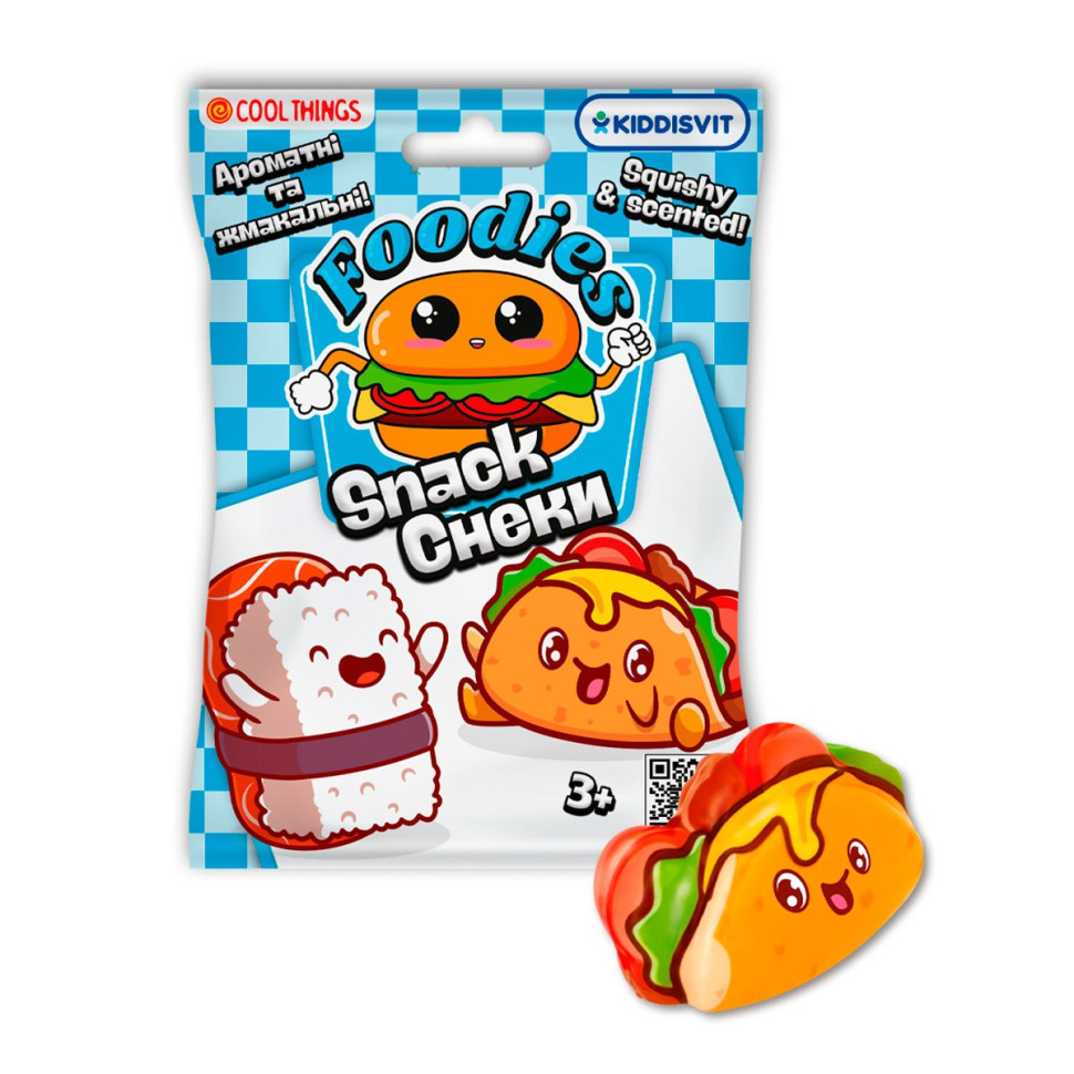 Іграшка-сюрприз "Снеки" Cool Things FO015 серії Foodies в асортименті, фото 1