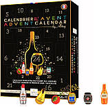 Адвент-календар з темним шоколадом та лікером Abtey Prestige Chocolate Liqueur Selection Christmas Adven 270 г, фото 3