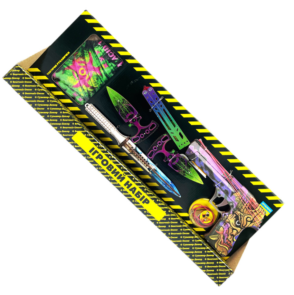 Сувенірний ігровий набір Big Box "Orochi" BB-Oro дерево, фото 1