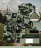 Жилет JP для полювання, риболовлі, туристів, фотографів 3XL камуфляж 04434, фото 5