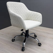 Ліберті Ю Ролл крісло хром / бежевий TM Richman, фото 5