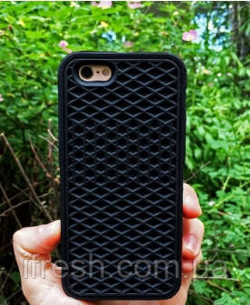 Силіконовий чохол для iPhone 6S/6 - Vans Підошва, Чорний, фото 1