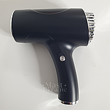 Фен для волосся бездротовий акумуляторний 500 Вт, з режимами холодного та гарячого повітря Чорний, WHD-01-Black, фото 4
