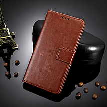 Чохол книжка Book case для HMD Pulse Pro / коричневий, фото 5