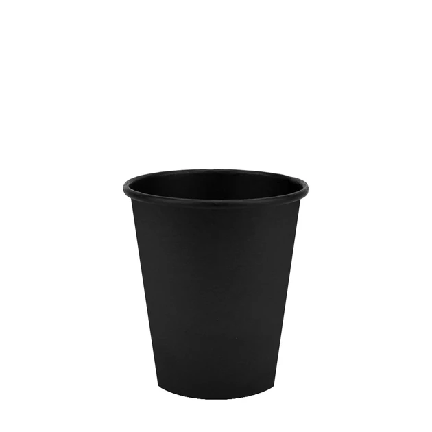 Стакан паперовий "Black edition" 175 мл 50шт/уп ЕК (кр.d-70)